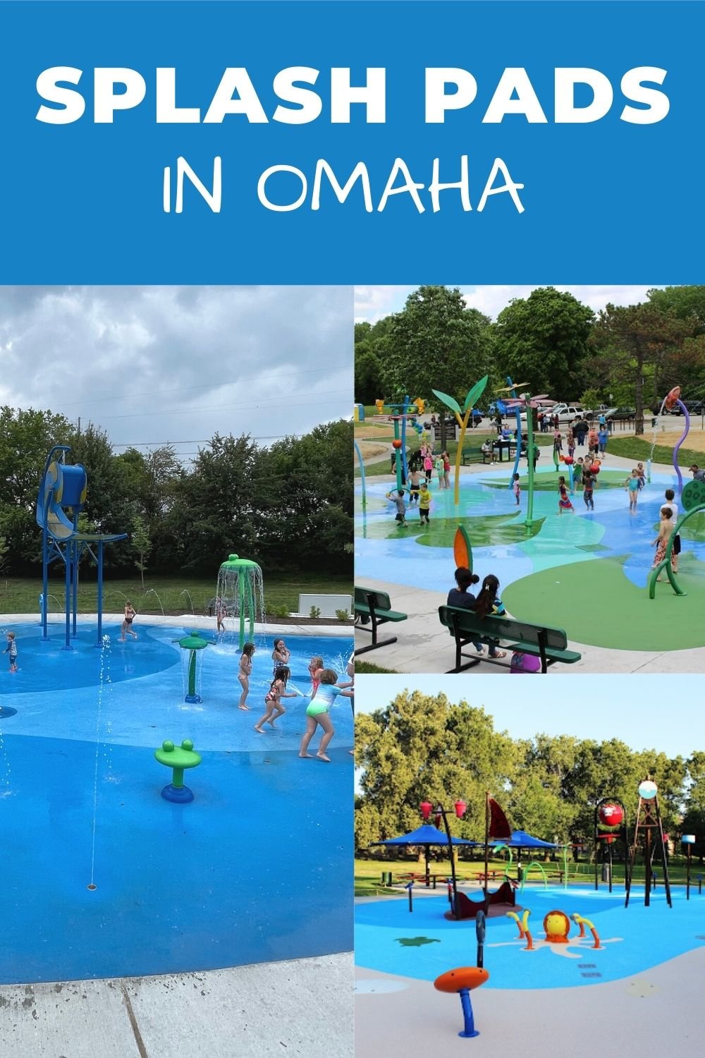 Splash Pads in Omaha Area